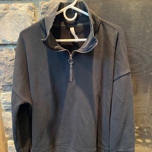 Athleta 1/4 zip sweatshirt size large